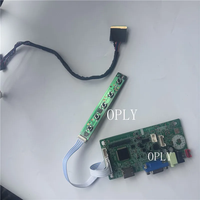 58C HDMI-Compatible VGA Controller board for B140RW03 V1 B140RW03 V0 1600X900 LED panel 14