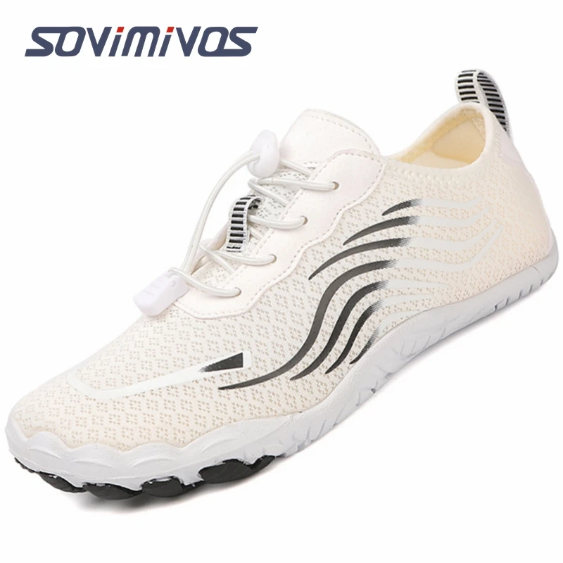 Summer Beach Swimming Shoes Men's Barefoot Upstream Wading Shoes, Water Sports Shoes Beach Sandals Women's Yoga Fitness Shoes