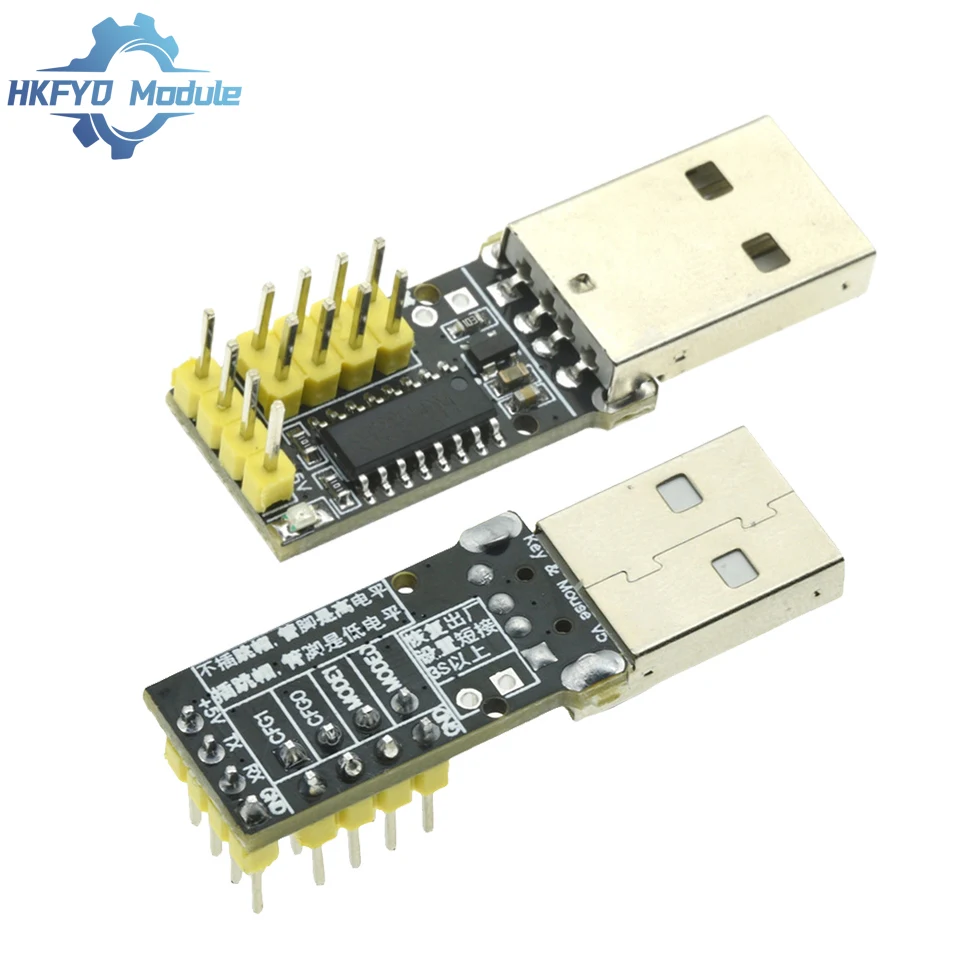 CH9329 Module UART/TTL Serial Port To USB HID Full Keyboard Mouse Drive Free Game Development Box