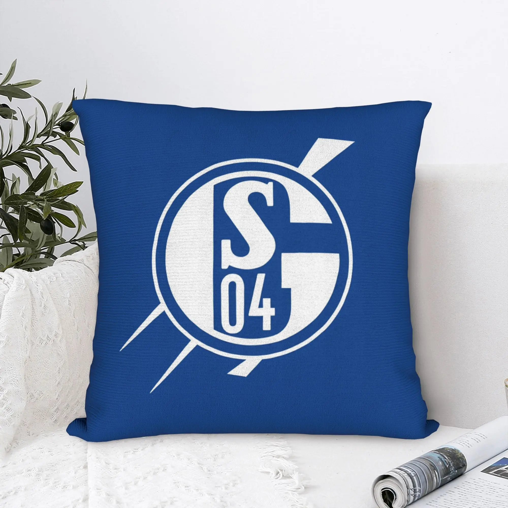 Blue 04 Club Printed Design Pillow Cover  Funny Pillow Case For Living Room Bed Chair Custom Pillowcases Gift