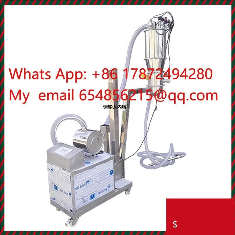 Pneumatic Powder Feeder Material Conveying Chemical Transportation Equipment Electric Sugar Coffee Beans Vacuum Conveyor System