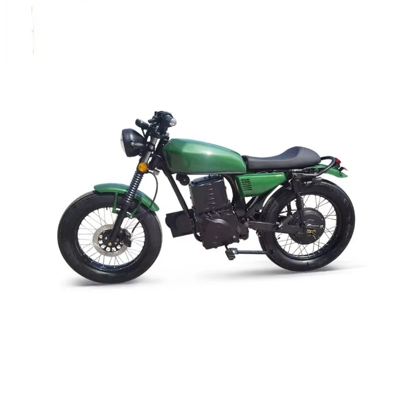 Zuimi 16inch Retro Electric Motorcycle CG Double Disk High End Electric Motorcycle Skd