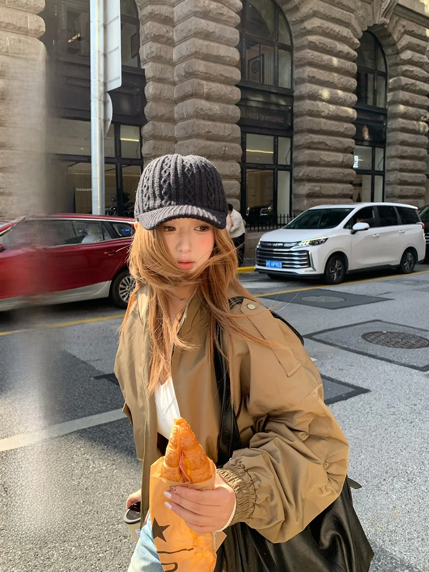 i Pilot ort Cotton Workwear Windproof Stand Collar Jaet Women's Stand Fit Warm Polyester Fiber Long Sve Zipper