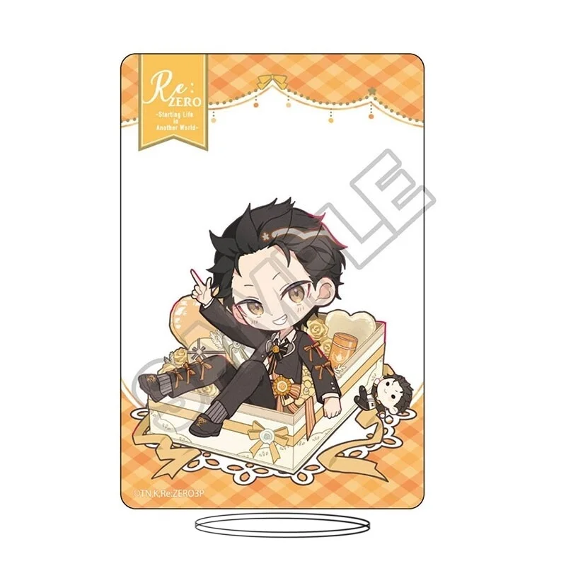 Anime Another World 15cm Subaru Acrylic Figure Stand Keychains Tabletop Decorations Exquisite Products Animation Periphera
