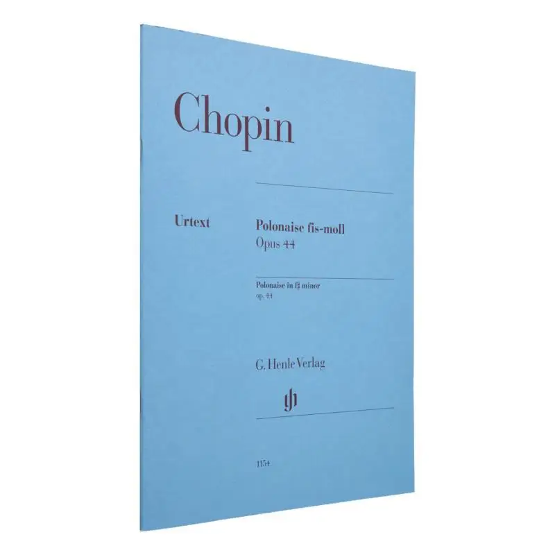 

HN1154 Шопен Polonaise F Sharp Minor Op 44Mullemann Norbert G Henle Verlag 9790201811543 Книга