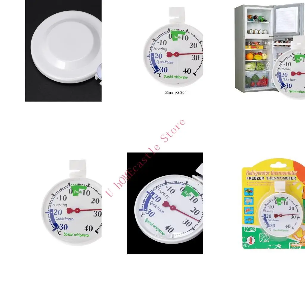 63HF Fridge Thermometer -30°~40°C for Traditional Refrigerators Wear-resisting