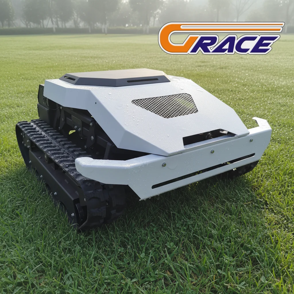 

Smart App-Controlled Remote Control Lawn Mower Lithium-Ion Cordless for Large Garden Commercial Residential High-Efficiency
