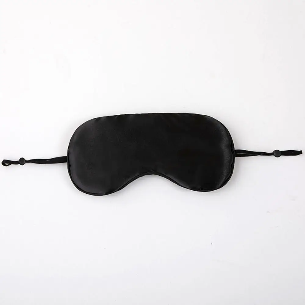 Soft Fashion Shading Sleeping Mask Ventilate Hanging Ear Silk Sleep Eye Mask Breathing Relax Imitated Silk Eye Care Tools Men