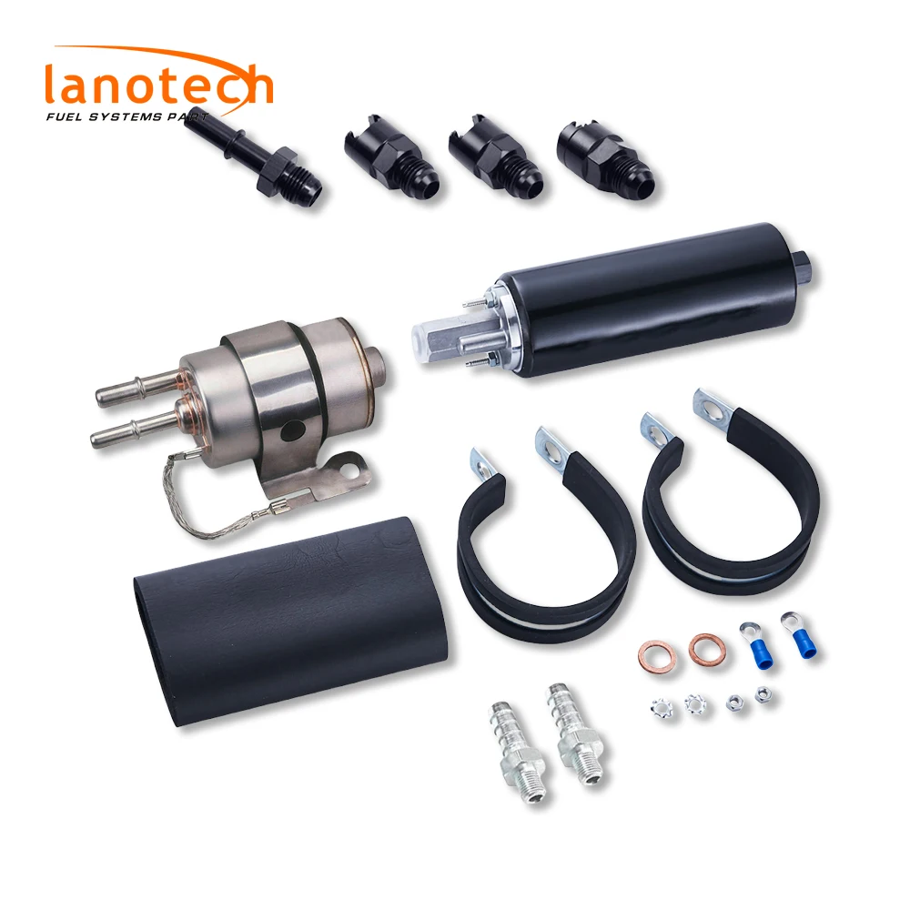 

GSL392 Electronic Fuel Pump with LS Conversion EFI Fuel Filter Compatible Car Fuel Pressure Regulator for Vehicles Factory