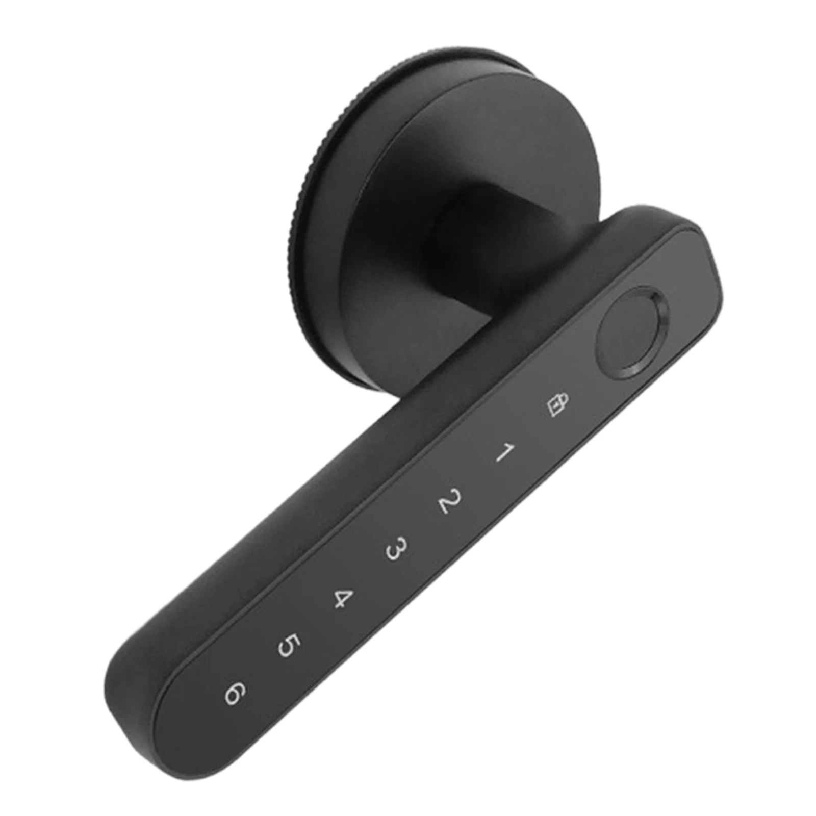 Smart Handle Lock with Fingerprint Password and Card Options Designed for Standard Door Thicknesses in For Home Office