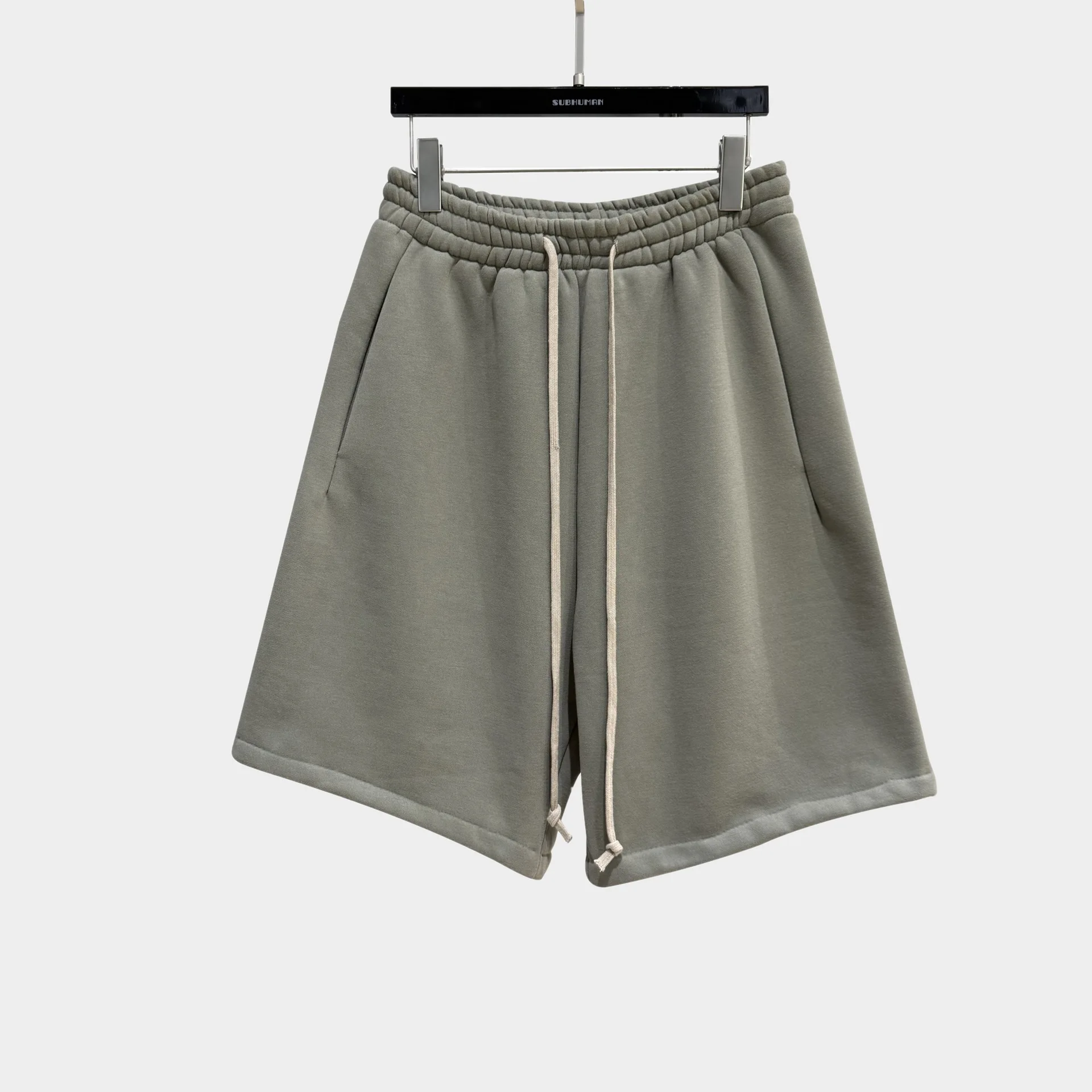 High Street Loose Straight-leg Washed Sweatpants Men's Vintage Casual Shorts Male Comfortable Pants Y2k Clothes