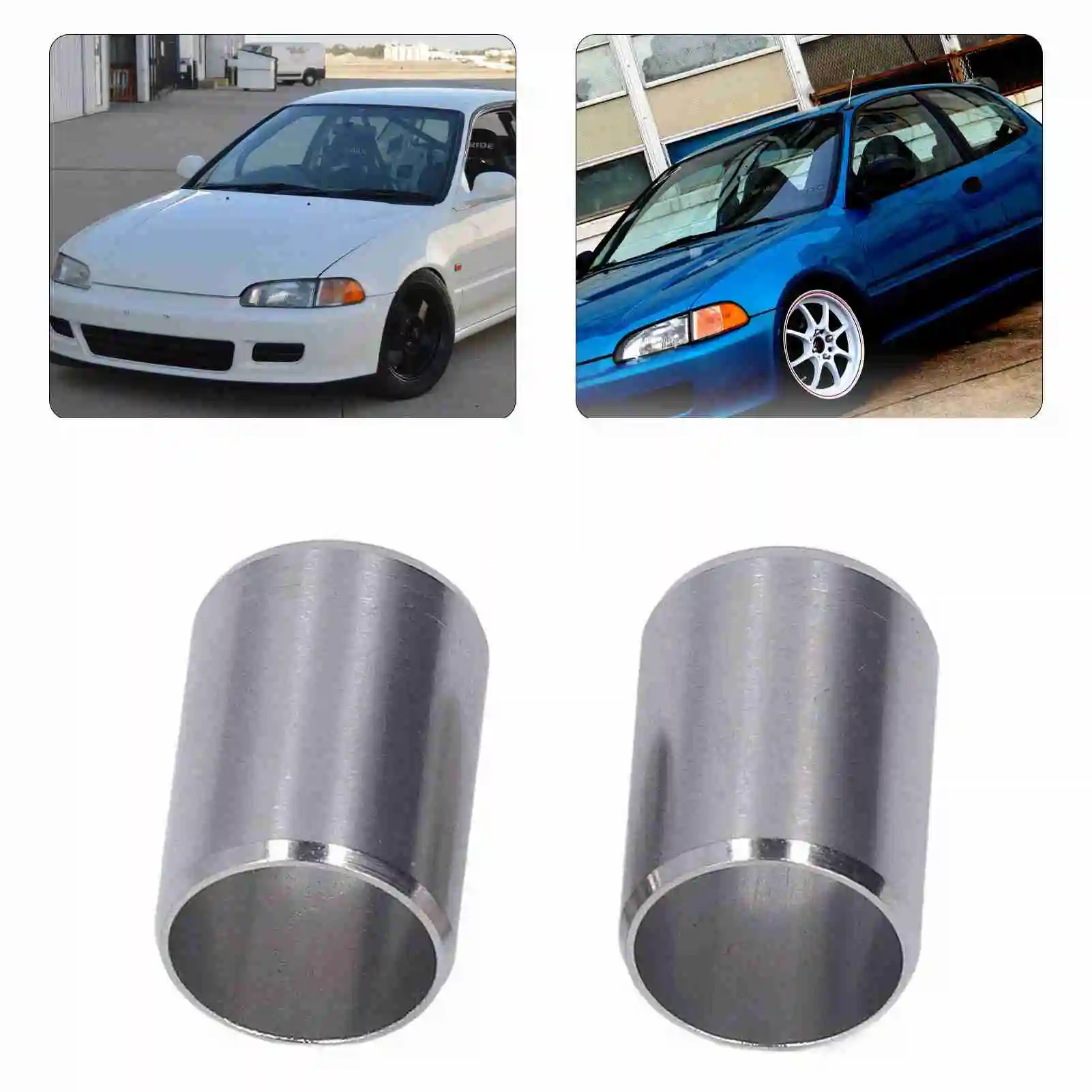 Cylinder Head Dowel Pin 2PCS Set, Engine Location Replacement for Honda Civic 1992-2005 (Part No. 94301 14200)