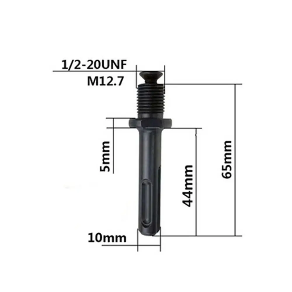 1 مجموعة 1.5-13 مللي متر الحفر تشاك مع تشاك مفتاح 1/2-20UNF جبل شنيور يعمل بالبطارية بت مربع محول عرافة عرقوب/SDS-Plus #2