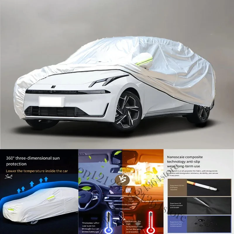 For Lynk-07- Auto Anti snow Anti dust Anti-uv Anti peeling paint And Anti Rainwater 210t car cover Car cover protection