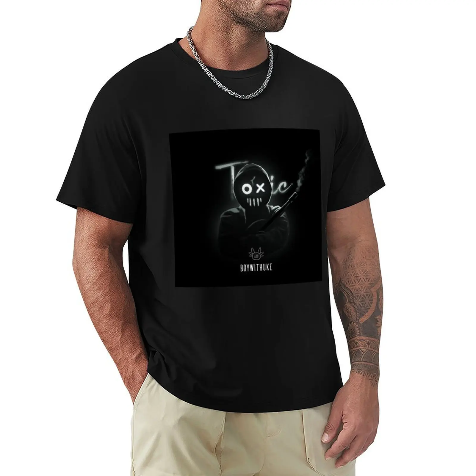 boywithuke T-Shirt Breathable Gym Short Sleeve T-Shirt