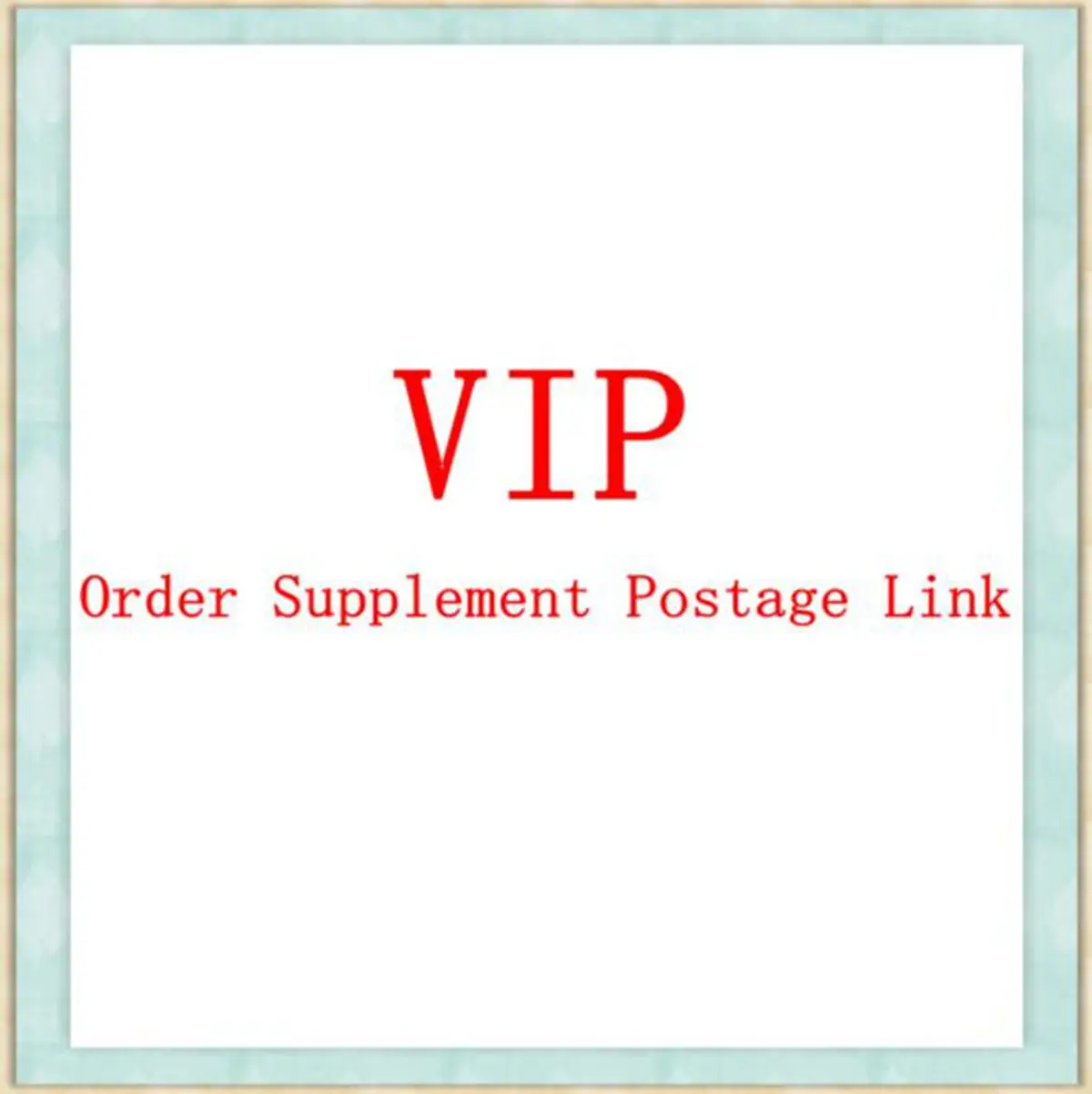 VIP Order Supplement Postage Link(Only customers contacted with the seller can buy)