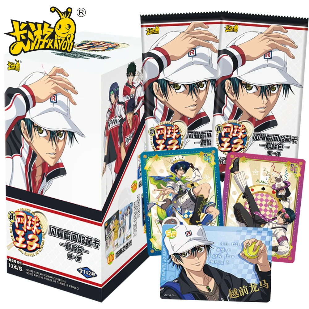 

Genuine KAYOU The Prince of Tennis Collection Cards Classic Sports Anime Seiichi Yukimura Atobe Keigo Limited Figure Cards Gift
