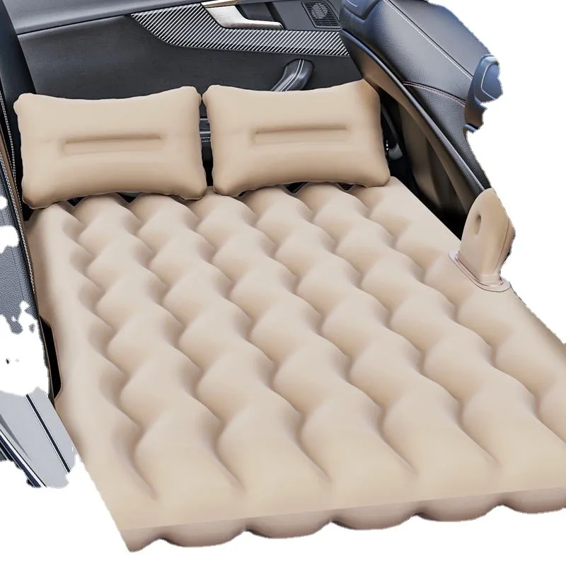 Outdoor Car Folding Car Air Bed PVC Plush Foldable Air Cushion Fast Delivery