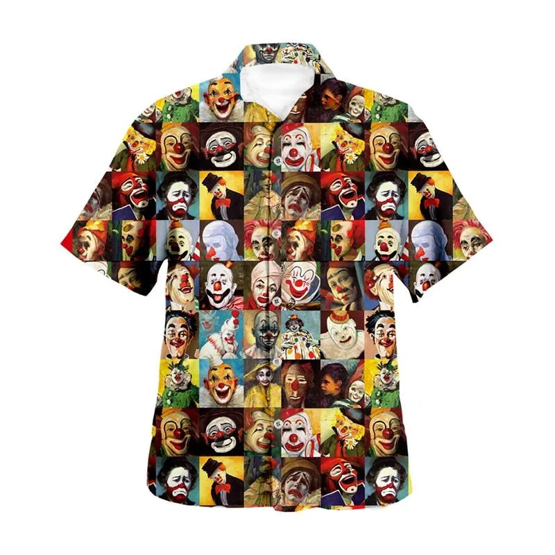 

Мужская повседневная одежда Long Sve с принтом irt Slim Fit Youthful Sle Summer Faion Mid-Year Other Ocns ort Sve Flip Collar