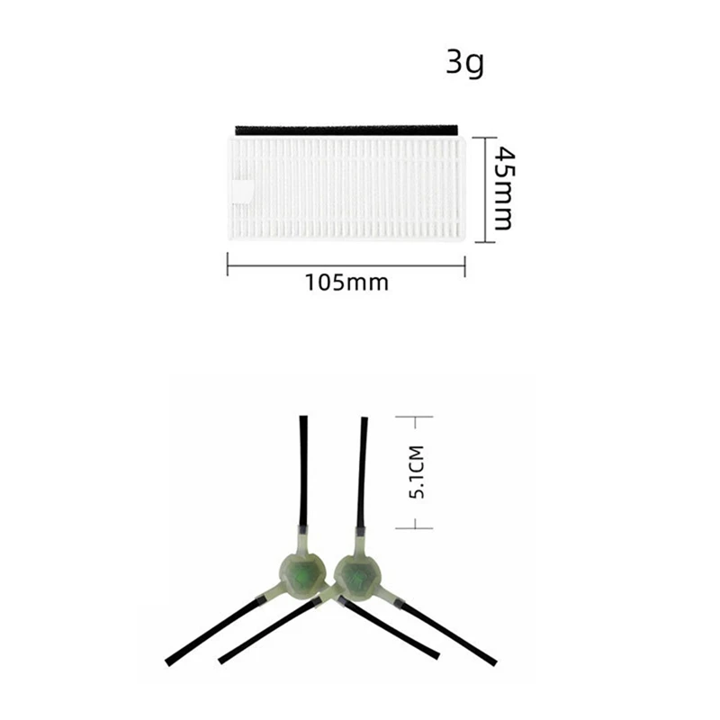 Parte di ricambio per aspirapolvere Lefant M200/201/ 501/520/T700