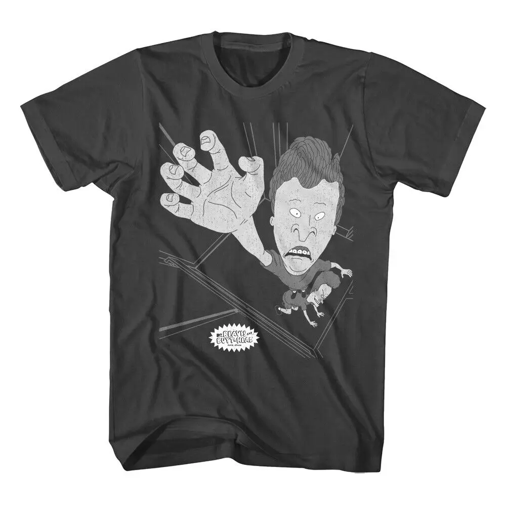 Beavis and Butthead Men's T Shirt Classic Shirtn Pranks Escape from the Elevator