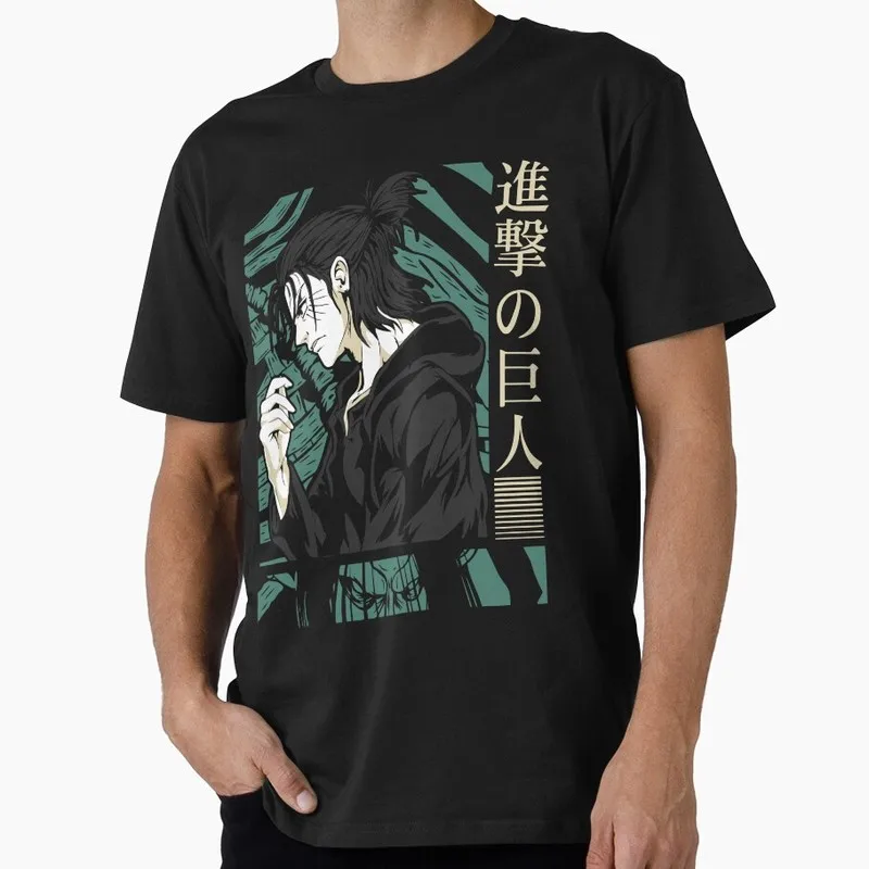 The founding one Attack on Titan Anime Gift T shirt Short Sleeve Tee Shingeki no kyojin Print Graphic Clothes US size tops