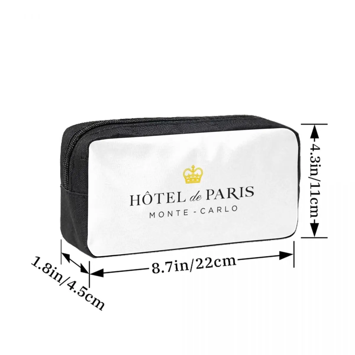 

Hotel De Paris Monte Carlo Pencil Cases for Students Gifts Pen Box Pencil Bag Large Capacity Pencil Pouch Pen Holder