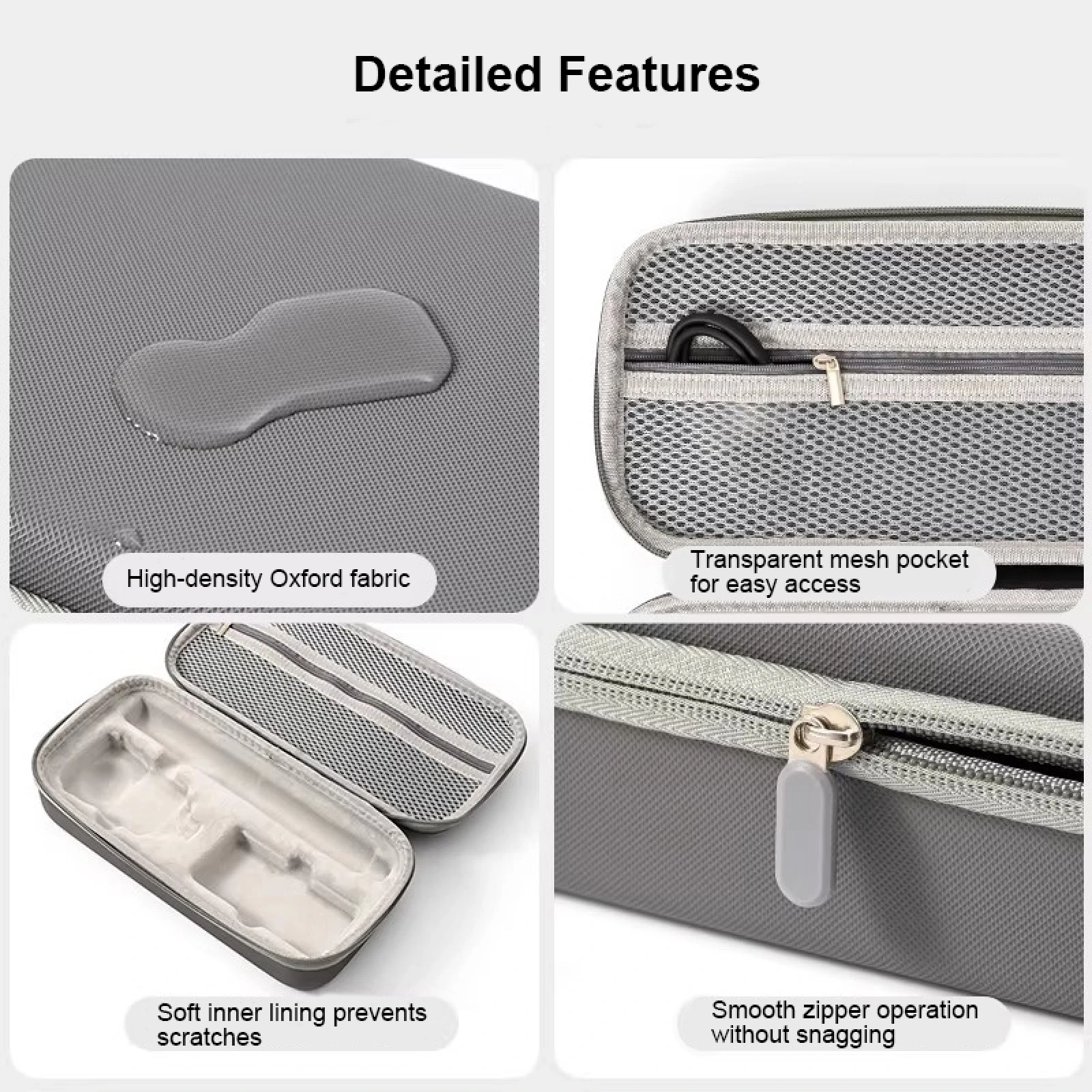 

Carrying Case for DJI OSMO 360 Accessories, Portable Compact Storage Bag PU Leather for OSMO360 Panoramic Camera Protective Case