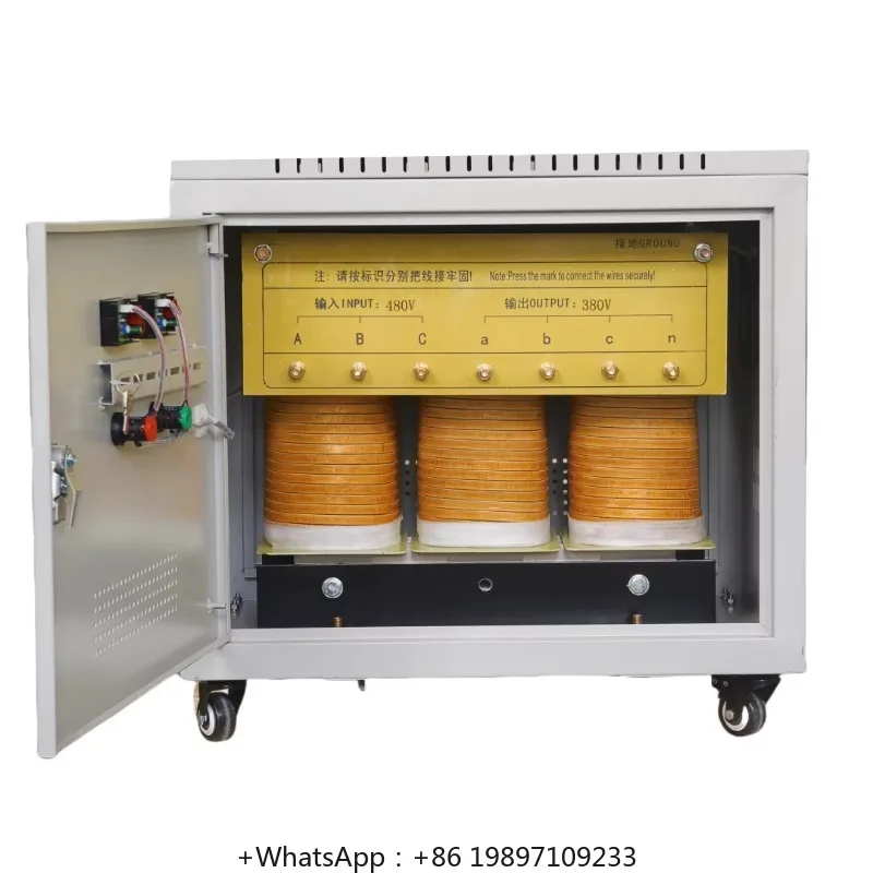 Outdoor Waterproof 15kva 20kva 30kva Three Phase Isolation Transformer Step Up Step Down Transformer