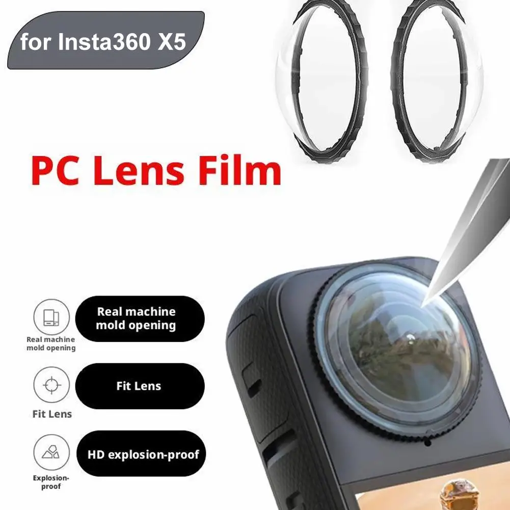 حامي الشاشة ل Insta 360X5 اكسسوارات عدسة الحرس غطاء من السيليكون حقيبة التخزين صندوق الإطار الواقي ل Insta360 G0G1