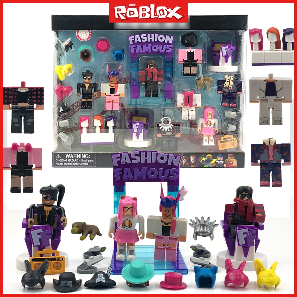 

Roblox Doll Hand Puppet Boxed Set Portable Easy To Place Personalized Trend Fashion Theme Party Birthday Gift for Boys and Girls