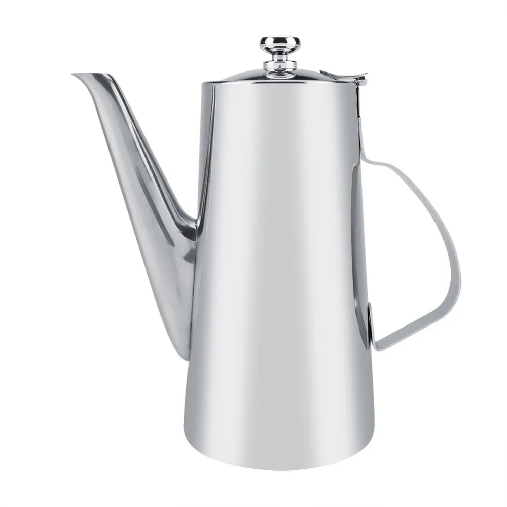 

2 Liter Capacity Stainless Steel Teapot With Handle Thickened Material Stainless Steel Tea Kettle Large Capacity