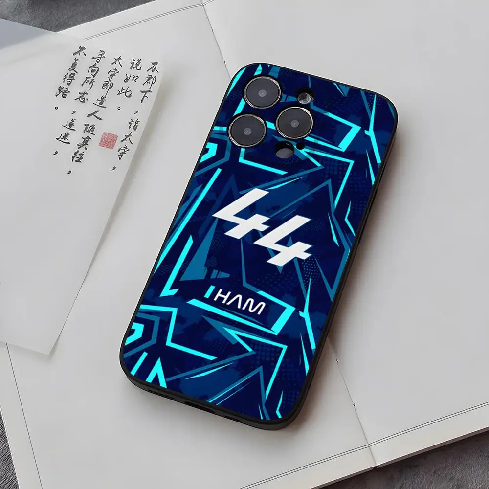 Lewis Hamilton F1 44 Phone Case Shell For Iphone 15ProMax 11 13 15 14 Pro Xs Max Mini Xr X 7 8 6 6s Plus Cover