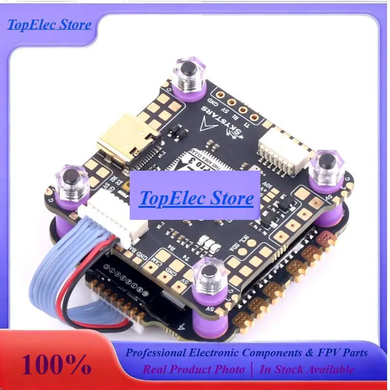 TopESsSkystars F7hd Pro3 Flight Controller Osd Ko45/ko60 45a/60a 128k AM_32 3-6s Esc Stack 30.5mm Fpv Racing Drone Quadcopt