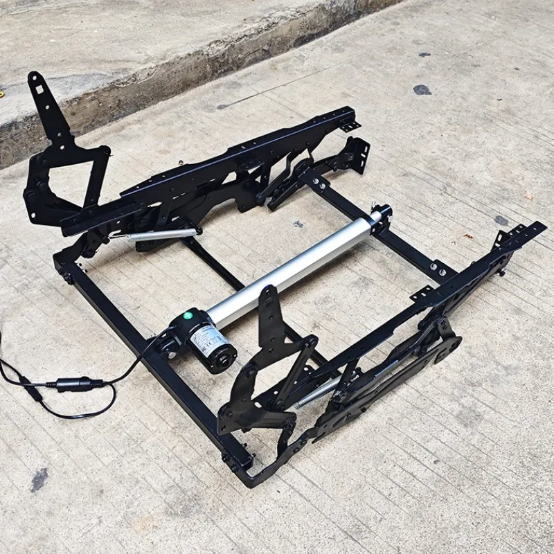 Electric Sliding Sofa Bed Mechanism Parallel Pull-Out Steel Frame Space Saving Sofa Bed Hardware for Living Room Bedroom