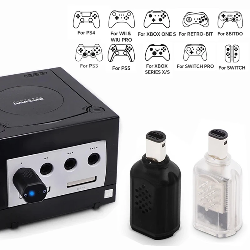 BlueRetro Wireless Controller Adaptor For Nintendo GameCube Console For Switch Pro/ Wii/PS3/PS4/PS5 Gamepad Gaming Accessories