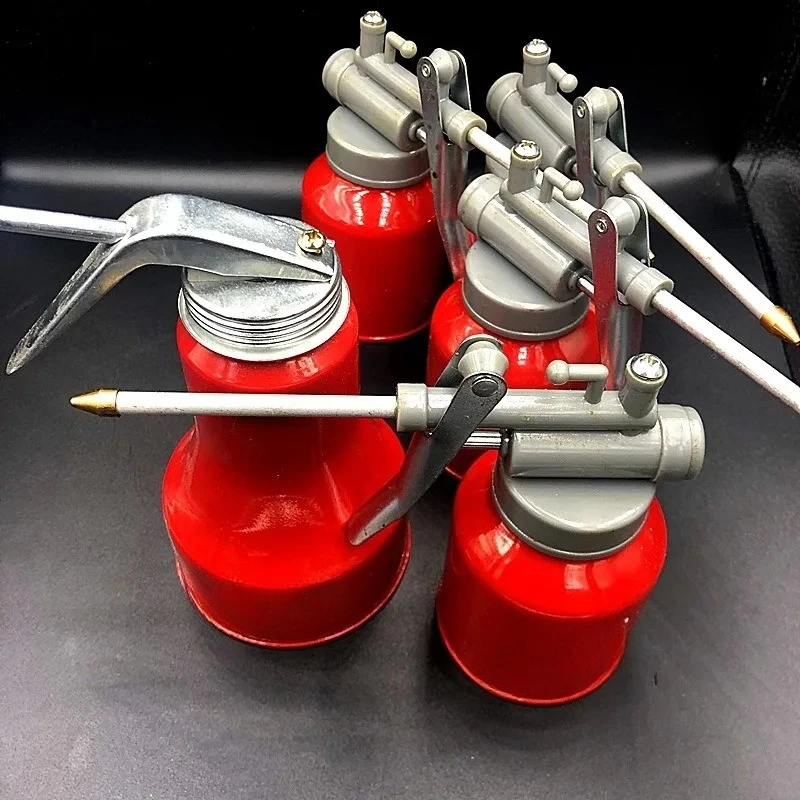 Hardware ToolsHigh Pressure Aluminum Cover Machine Oil Pot 250ml Household Oil Pot 350ml Machine Oil Gun