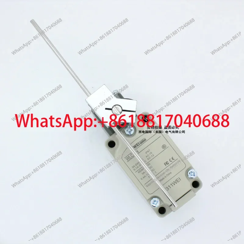 Stroke switch WLCL-N limit switch rod needle type left and right pendulum can be adjusted to unilateral action with one key