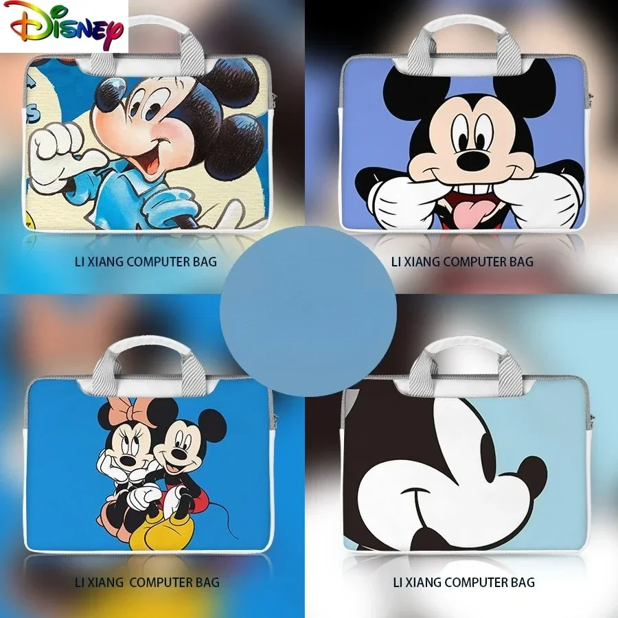 

Disney Caton Mickey Laptop Bag Student Multi functional Storage Suitable for 14 15.6 17 inch briefcases