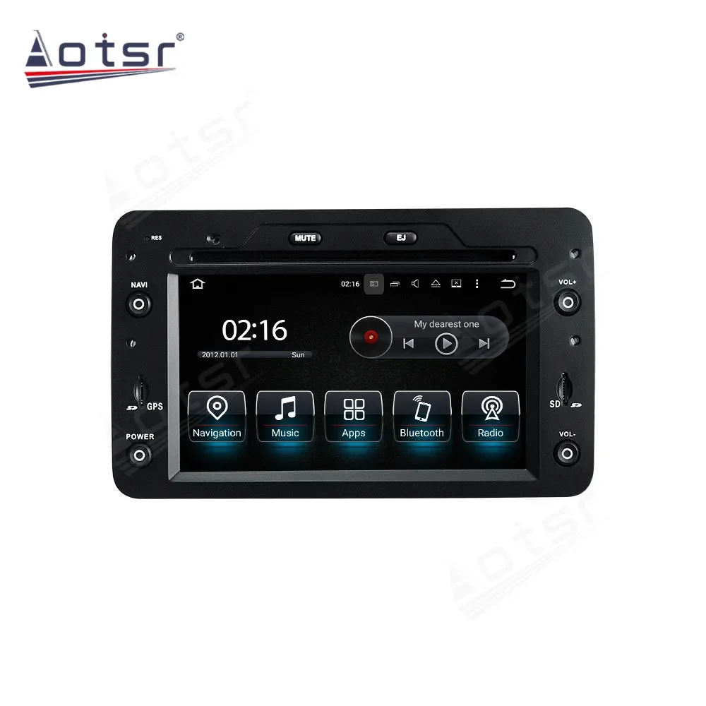 7 Inch Android Car Radio For Suzuki Grand Vitara 2005-2012 Wireless CarPlay GPS Navigation Multimedia Player Stereo Touch Screen