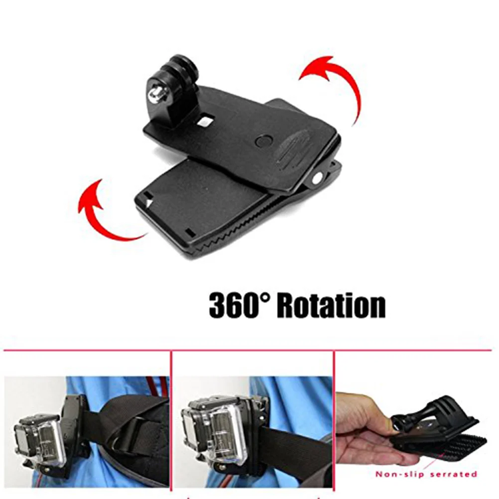 

Outdoor Sports Camera Accessory Kit 4 Chest Strap Wrist Mount Headband Adjustable Waterproof