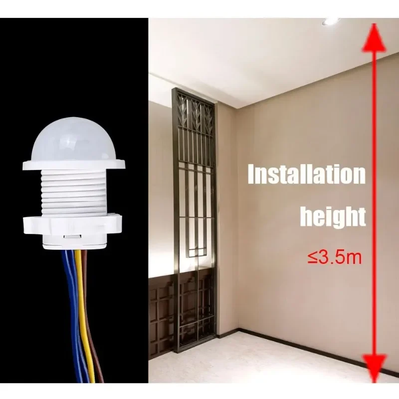 220V Menschlichen Körper Induktion Schalter Sonde Infrarot Sensor Modul Korridor Decke Licht Rohr Licht Controller