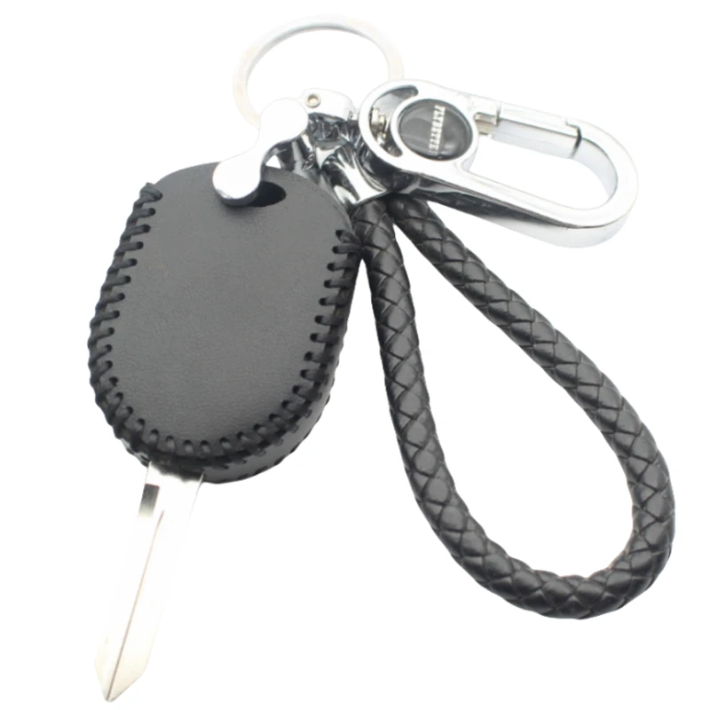 FLYBETTER In Vera Pelle 5 Tasto Chiave A Distanza Della Copertura di Caso Per Ford Explorer/Bordo/Fuga/Ranger/E150 /F350/F550/E250/E350 (B) l16