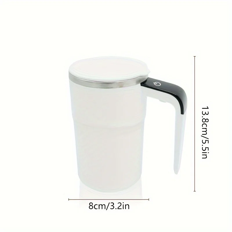 304 Stainless Steel Intelligent Temperature Measurement,  Automatic Stirring Cup,  Portable Coffee Cup, Milkshake Cup, Anti Sett