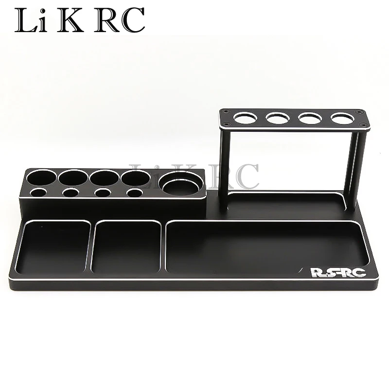 

RC Car Model Aluminum Alloy Storage Rack Screwdriver Tools Bracket Scissors Pliers Knife Storage Holder Tool Socket