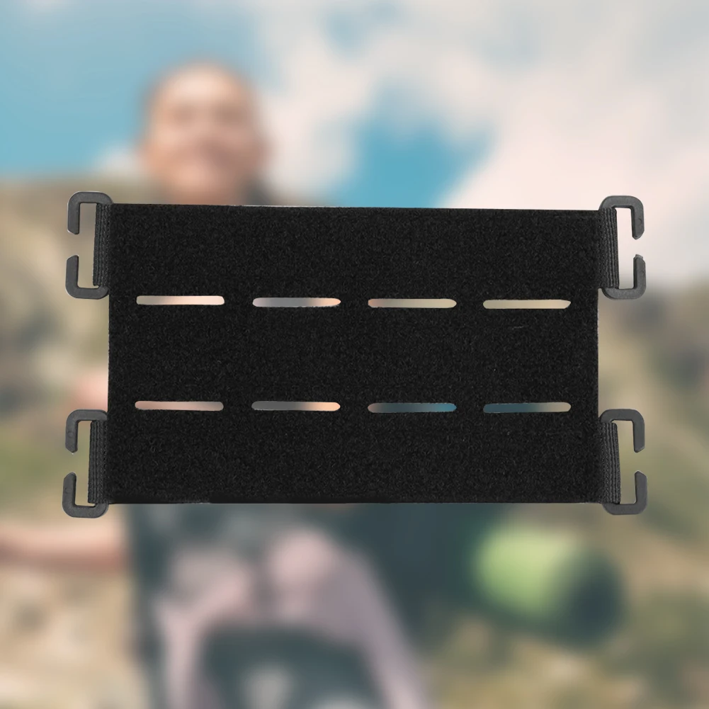 Mini Patch Board Molle Patch Panel Molle Patch Display Holder  Molle Patch Panel For Backpack Hunting Plate Carrier