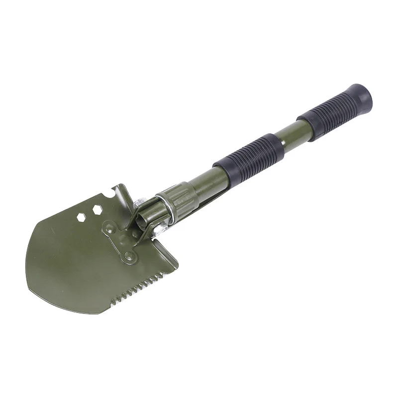 Multi functional engineer shovel folding portable emergency rescue fishing flower planting shovel field exploration equipment