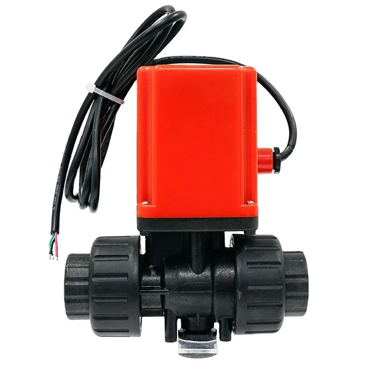 Hephis 2/3 Ways DC12/24V AC 110V/220V PPO Power Off Auto Return Electric Motorized Actuated Ball Valve With High Quality