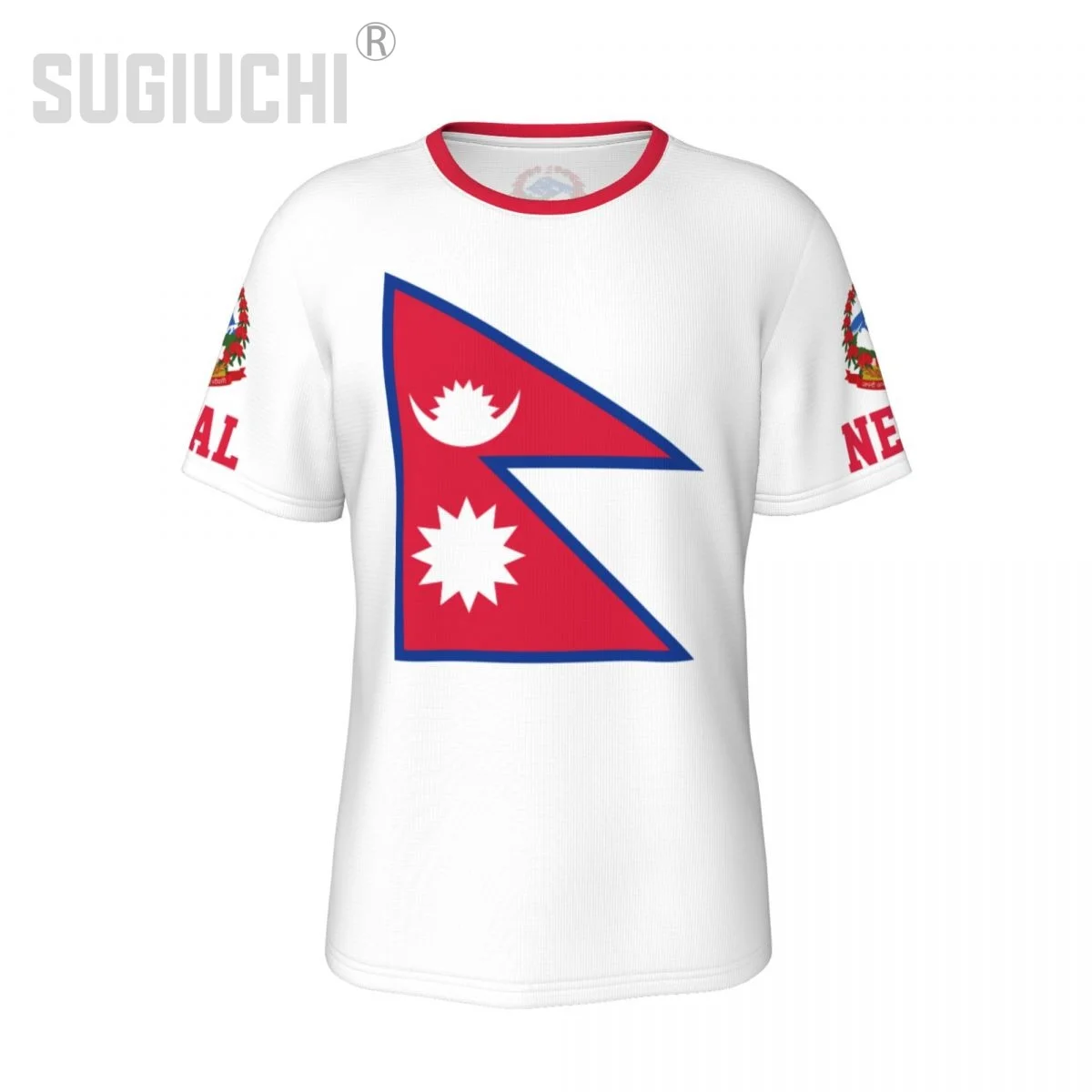 Unisex Nation T-shirt Nepal Flag Nepalese T-shirts jersey For Men Women Soccer Football Fans Gifts Custom clothes tee