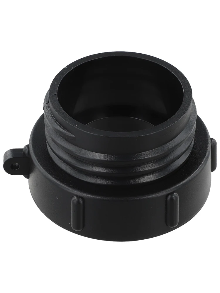 62mm to 60 IBC Tank Adapter for Schutz Valve Tank Connector Plastic Black Compatible with Ton Barrels PVC PPR Pipes